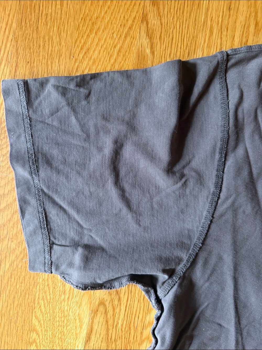 Stssy Lazy Tee Faded Black Medium Su24 Nwot View 4